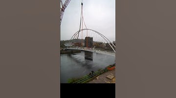 Pedestrian Bridge installation