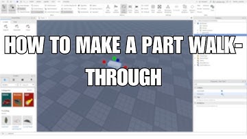 HOW TO MAKE A PART WALK THROUGH USING PROPERTIES CANCOLLIDE ROBLOX STUDIO TUTORIAL 2025 [WORKING]