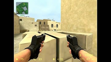 Counter Strike - Source Dual Mini Mac-11