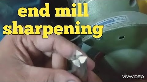 how to sharpen end mill cutter/Daniel team.