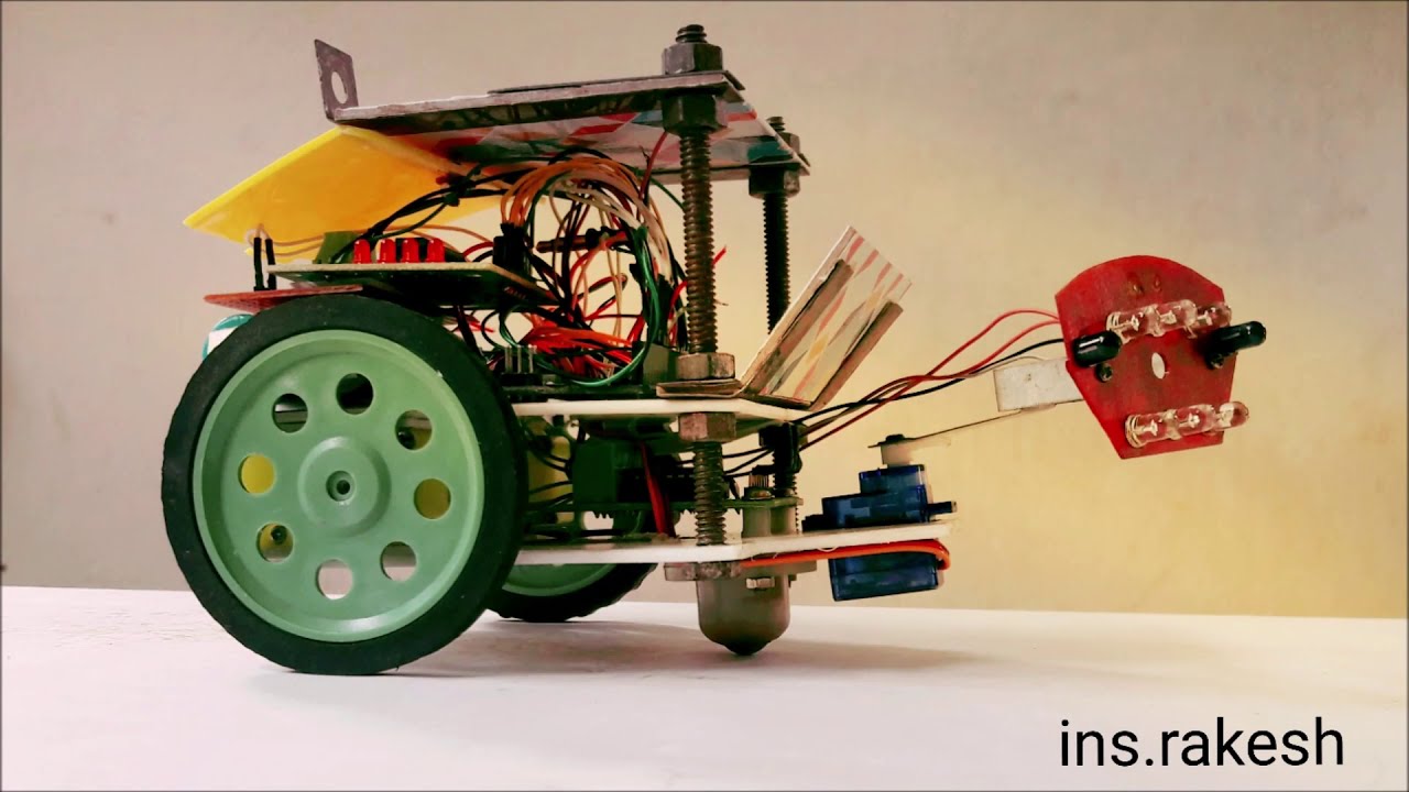 Obstacle avoiding robots using Arduino UNO | DIY Maker India - YouTube