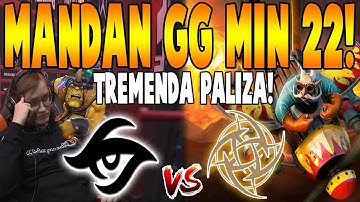 SECRET vs NiP [BO3] - Mandan GG Min 22 "Matumbaman vs PPD" - ESL Los Angeles 2020 DOTA 2