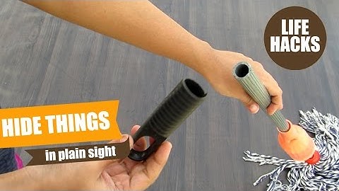 Hide Things Life Hacks  - Hide Things in Plain Sight, Hide Money at home, A Super Secret Safe