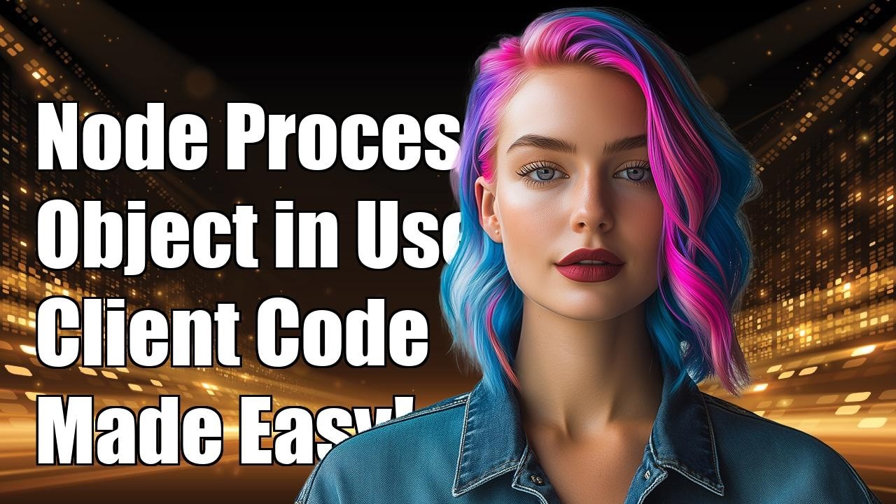 Node process object made available to browser client code - YouTube