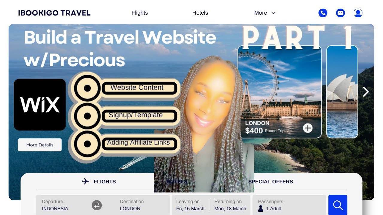 How to Build a Travel Website Part 1 w/ Precious Caroll
