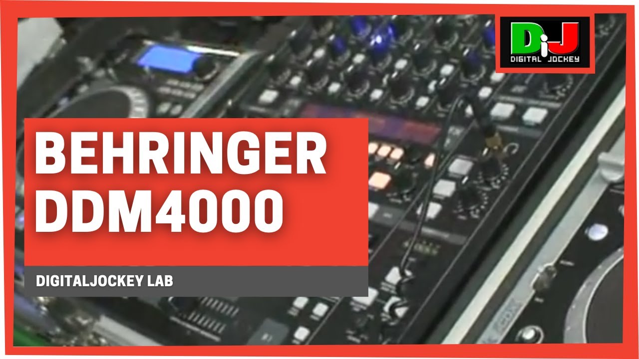 Location Table de Mixage DJ Behringer - DDM4000 - Pic-Event