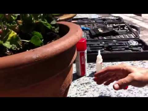 Learn How to repair a cracked clay pot / broken parts fast ! How to fix broken pots