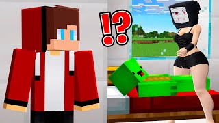 JJ Find TV GIRL with Mikey in Village House! JJ Tru to SAVE Mikey in Minecraft! - Maizen