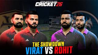 Kohli's XI vs Rohit's XI - AI Decides Who Wins 😍🔥| Cricket 26 screenshot 1