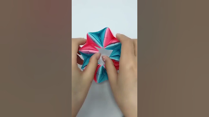How To Make a Paper MOVING FLEXAGON - Fun & Easy Origami