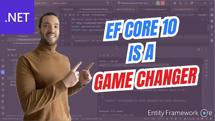 EF Core 10 Is INSANE - Overview of Game Changer features