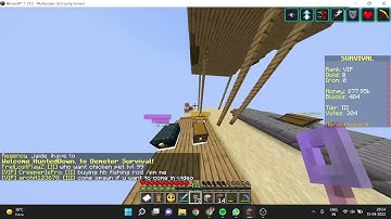 Opening 7 golden keys at demeter survival.....herobrine.org