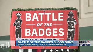 Battle of the Badges Blood Drive continues through Sunday