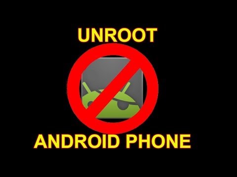 Как удалить root с Андроид устройств