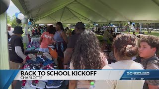 Charlotte FC supports CMS students with Back-to-School Kickoff