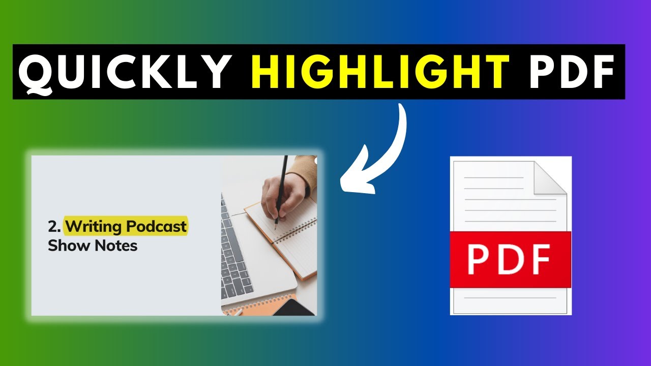 How to Quickly Highlight Text in a PDF Using Wondershare PDFelement