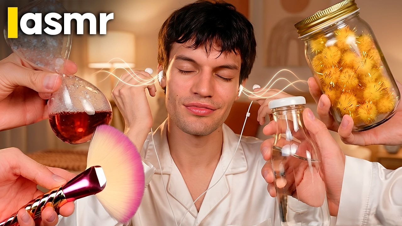 ASMR PARA DORMIR 99% Efectivo para Conciliar el Sueño 😴 Mouth Sounds, Tapping y Sonidos de Agua