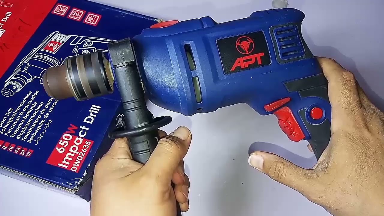 التعرف على شنيور 650 وات apt سرعات و دقاق