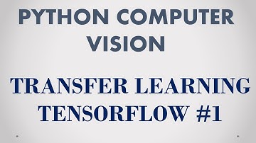 Python Computer Vision -- Transfer Learning With Tensorflow #1