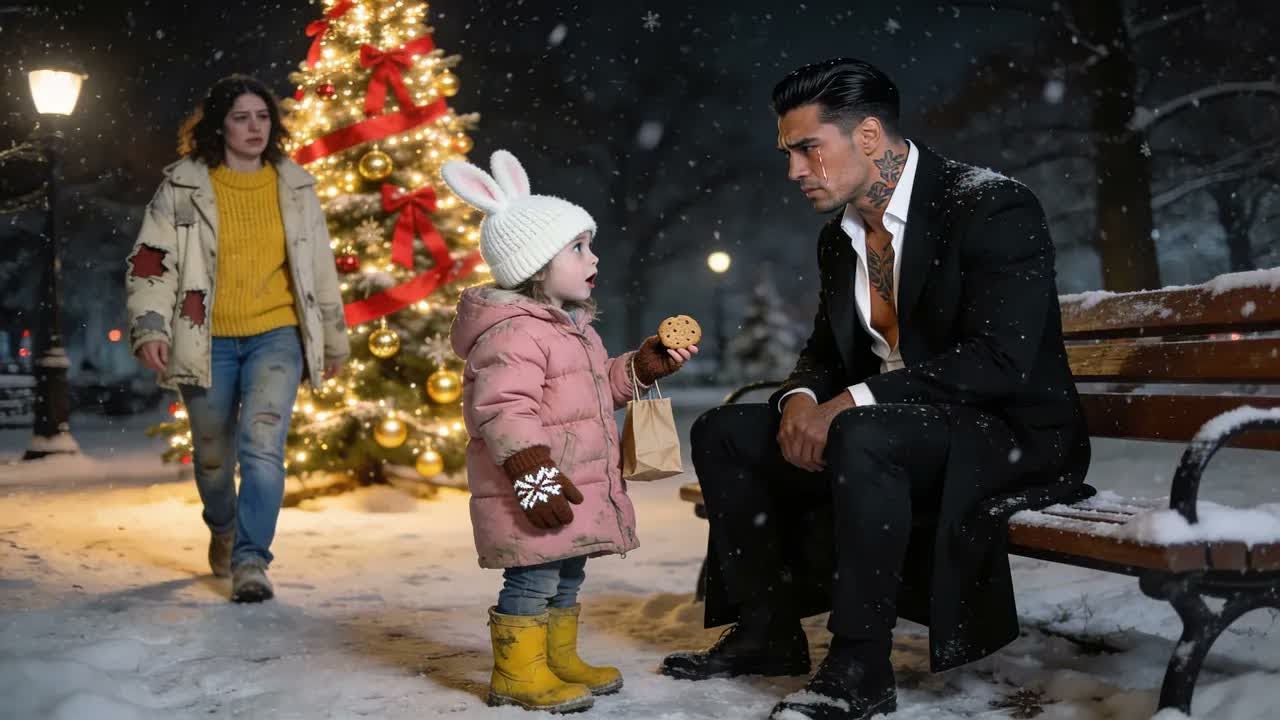 “Don’t Cry, Sir  You Can Borrow My Mom,” Said the Little Girl to a Mafia Boss Sitting Alone