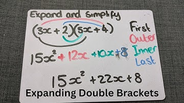Expanding Double Brackets- How to Guide