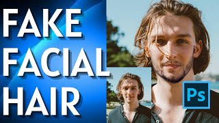 How to Put Facial Hair on Face in Photoshop screenshot 2