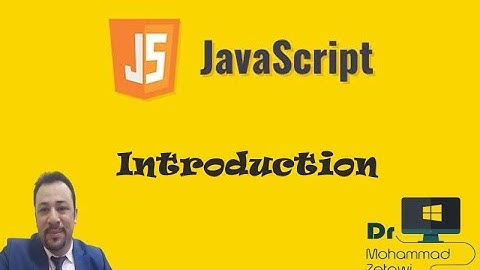 Learn JavaScript In Arabic #01   Introduction