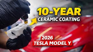 Ceramic Coating a NEW 2026 Tesla (10-Year Protection) 
