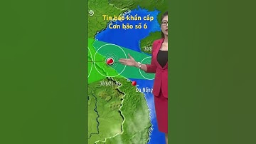 Tin bão khẩn cấp - Cơn bão số 6 | Dự báo thời tiết mới nhất hôm nay 30/8 #dubaothoitiet #baoso6