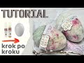 #851 Pisanki decoupage [spękania dwuskładnikowe  #TUTORIAL