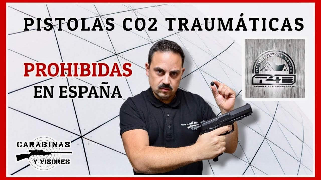 Pistolas defensa traumáticas co2 Prohibidas 