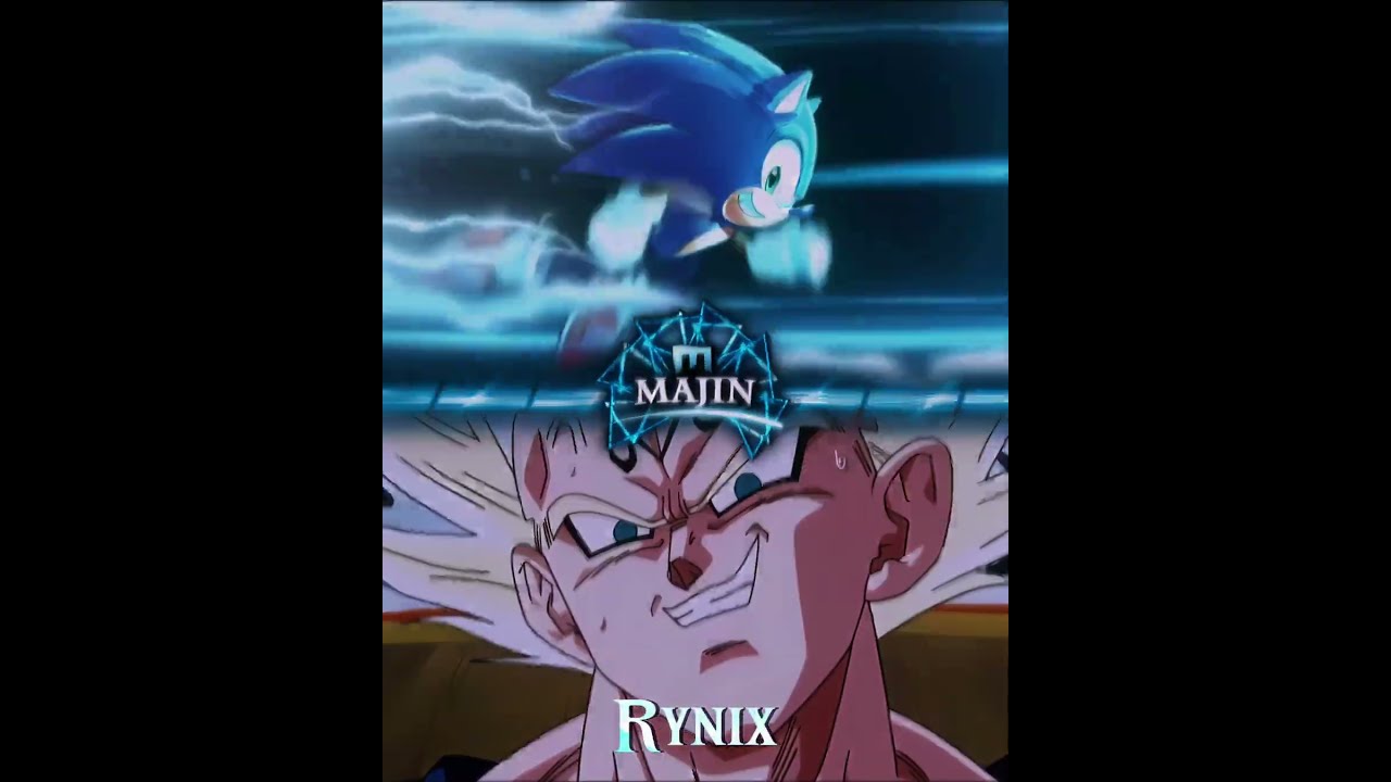 Archie Sonic Vs Vegeta All Forms 
