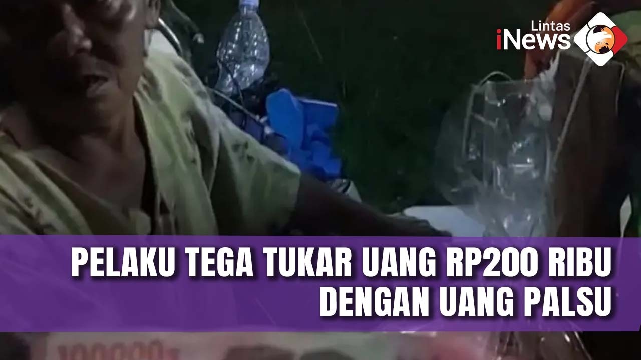 Miris! Nenek Pedagang Kerupuk Tertipu Uang Palsu | LIS 11/3