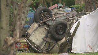 Police In Montgomery County Investigate 2 Crashes Seconds Apart