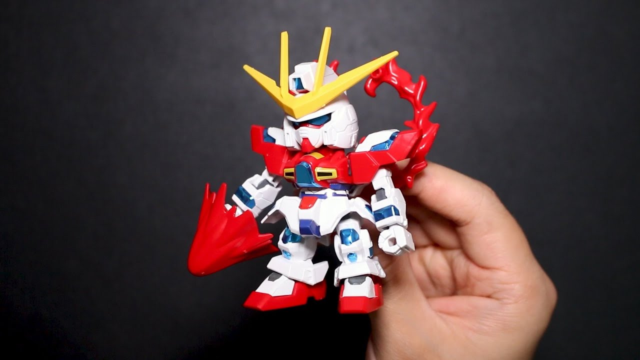 SD GUNDAM EX-STANDARD TBG-011B TRY BURNING GUNDAM Build