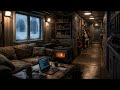 Antarctic Base Interior Ambience ❄️ | Cozy Indoor Sounds for Deep Sleep &amp; Anxiety Relief