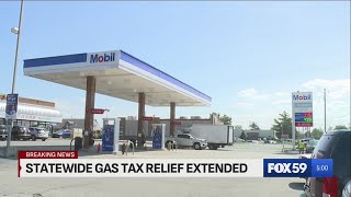 Braun extends Indiana's gas tax suspension despite reaching 120 day limit to his authority