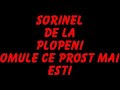 SORINEL DE LA PLOPENI  -  OMULE CE PROST MAI ESTI