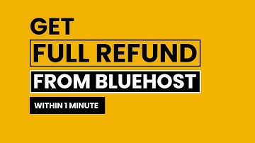 How To Get Refund From Bluehost 2025 | Bluehost Money Back Guarantee & Refund Policy