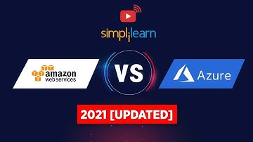 AWS vs Azure In 2021 [Updated]🔥| Difference Between AWS And Azure | Cloud Computing | Simplilearn
