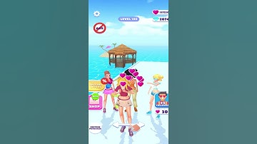 Makeover Run All Levels Android,iOS Gameplay Level #155 #shorts