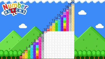 Looking for Numberblocks MATHLINK Step Squad 1 to 10 vs 2000- HUGE Standing Tall Numbers