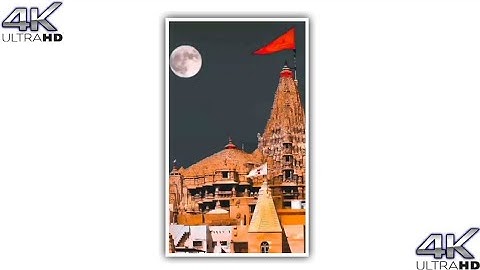 DWARKADHISH STATUS || JAY DWARKADHISH STATUS 2022 || 4K FULL SCREEN || SREE KRISHNA STATUS #shorts