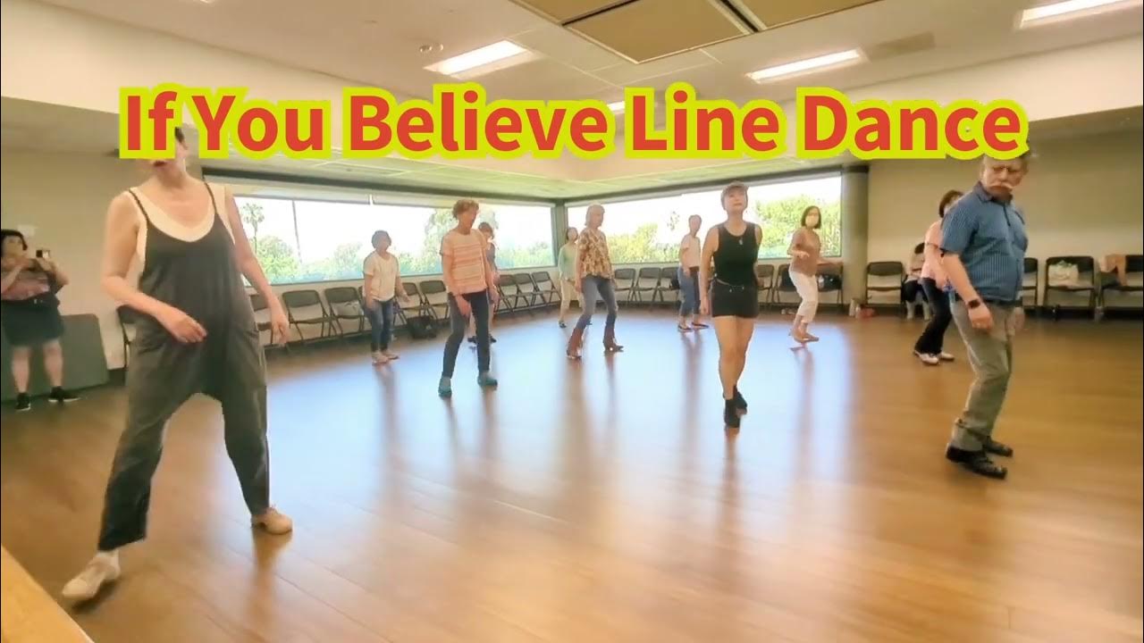 If You Believe Line Dance - YouTube