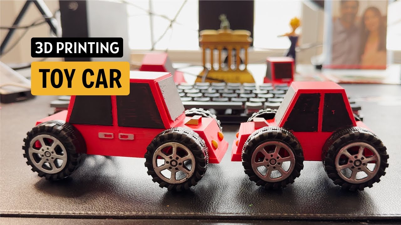 3D printing a Toy Car – Weekend Project
