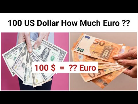 100 Dollar How Much Euro | 100 Dollar In Euro | 200 US Dollar Equal How Much Euro ? Dolari U Euro