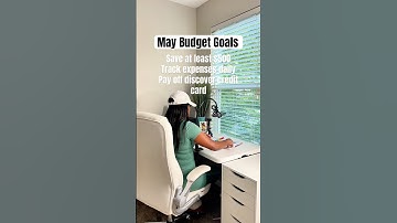 May budget goals #budgeting #monthlybudgetplanning