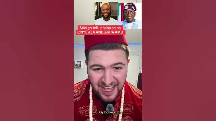 Seyi tinubu tell ur papa hunger wan kill us 😂😂 #seyitinubu #tinubu #hunger #naija #subscribe