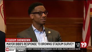 Mayor Bibb's response to Browns stadium survey