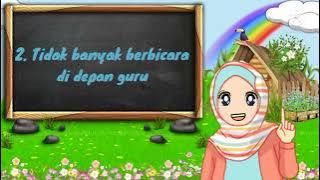 Animasi Anak | Adab Murid Terhadap Guru👩‍🏫👨‍🏫